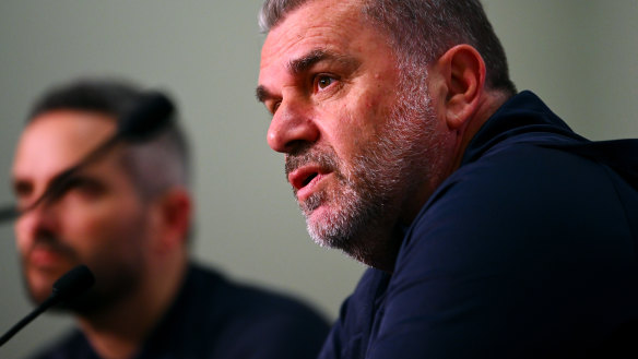 Tottenham Hotspur manager Ange Postecoglou.