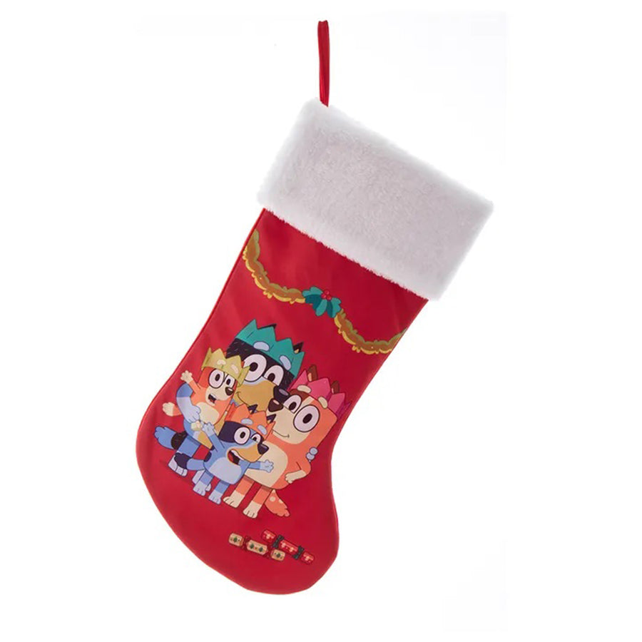 Bluey and Family Christmas Party Stocking