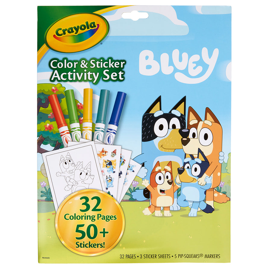 Bluey: Color and Sticker Activity Set