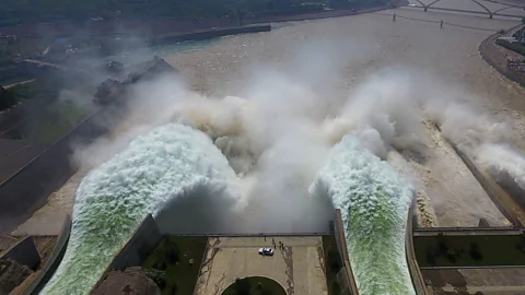 Xiaolangdi dam in China (Credit: Getty Images)