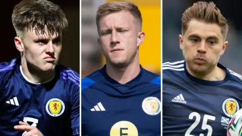 Ben Doak, Ross McCrorie & James Forrest