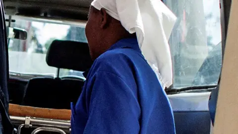 Archive shot of a nurse in Manhica province, Mozambique in 2016