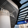 Shares in telco giant Telstra continued their slide.