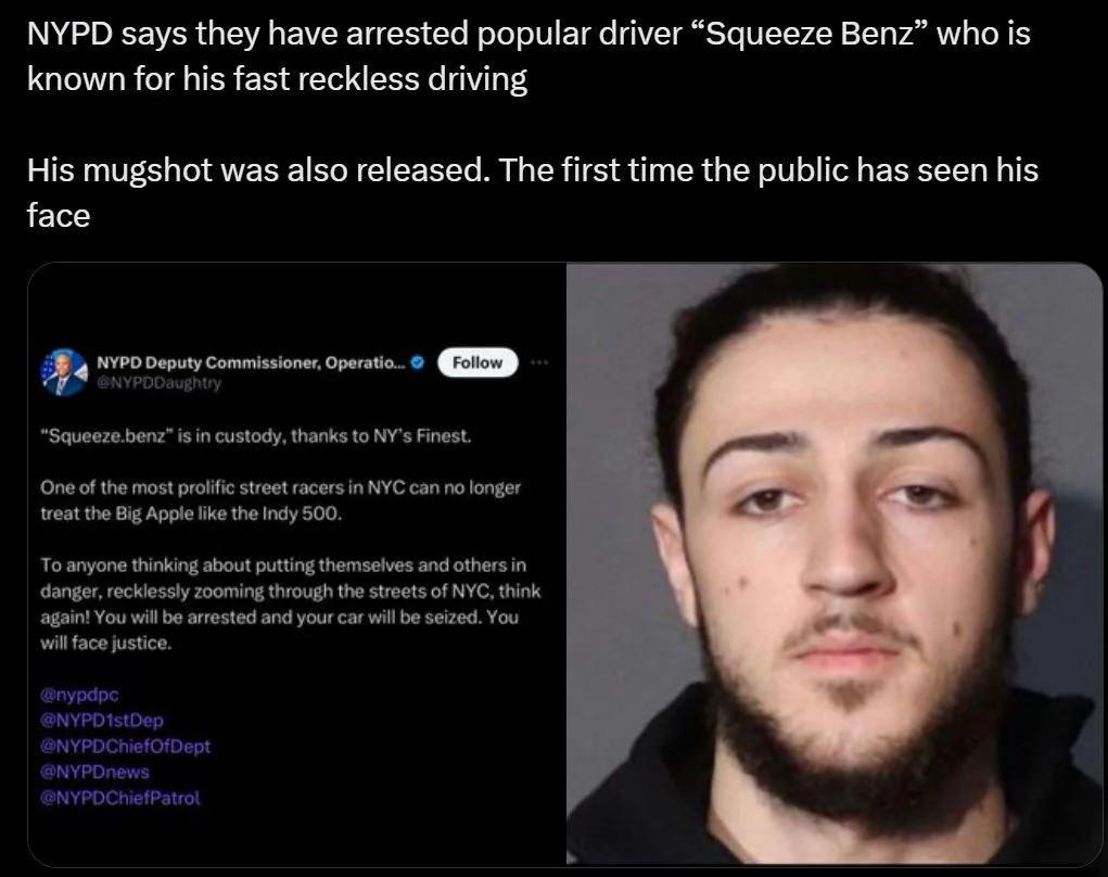 r/h3h3productions - Squeeze Benz finally arrested