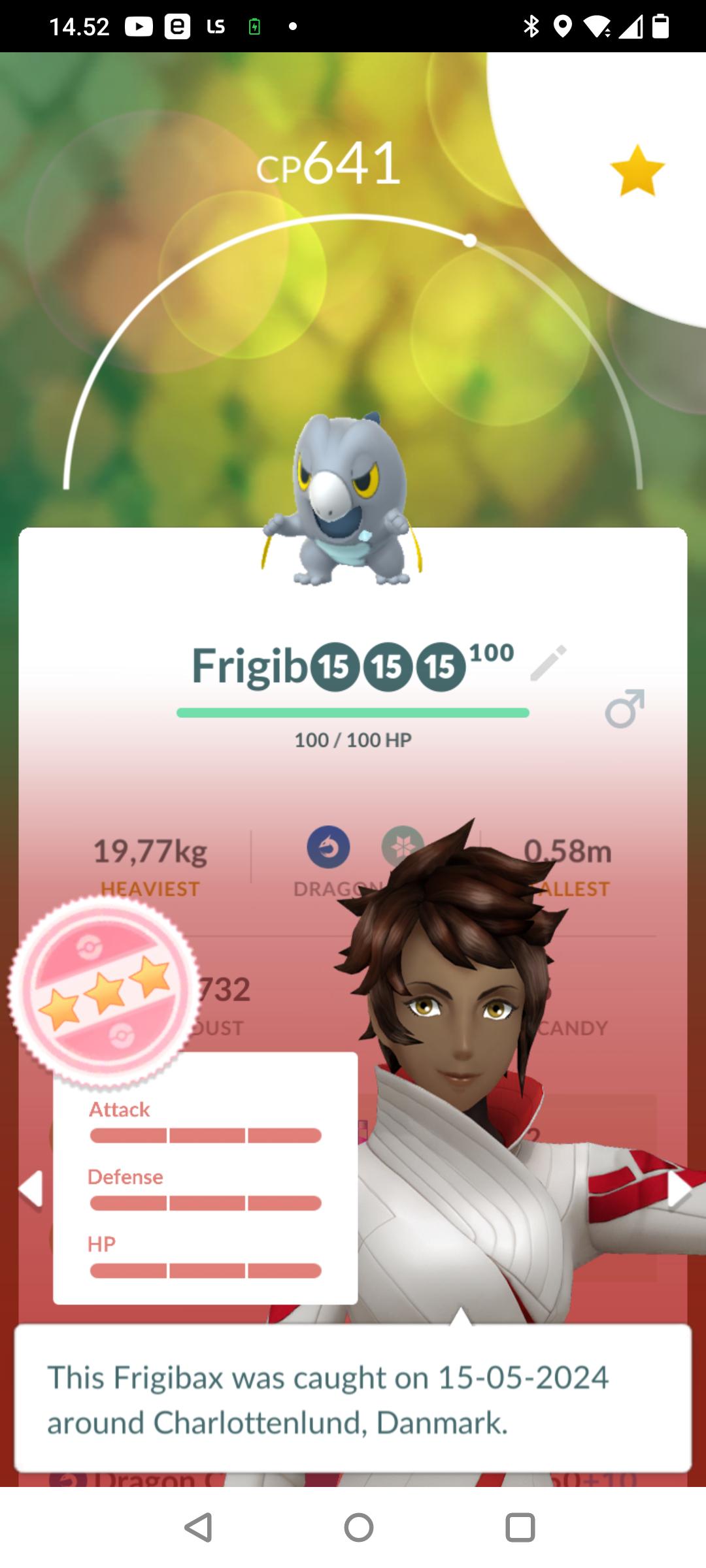 r/pokemongo - Got hundo Frigibax, but only have 35 candy, what would you do?