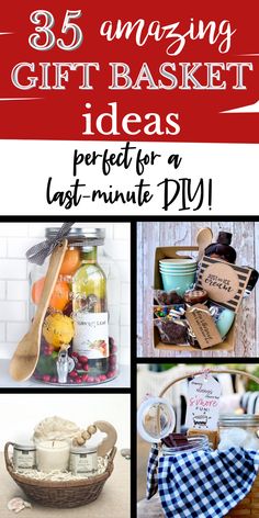 35 Cheap (but Fancy-Looking) DIY Gift Basket Ideas (last minute help!)