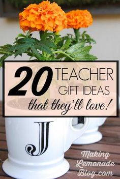 20+ Teacher Gift Ideas