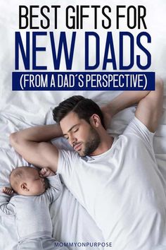 Gifts for a New Dad (From Mom) - if you're looking for gifts for daddy to be, this list is actually WRITTEN by a dad!