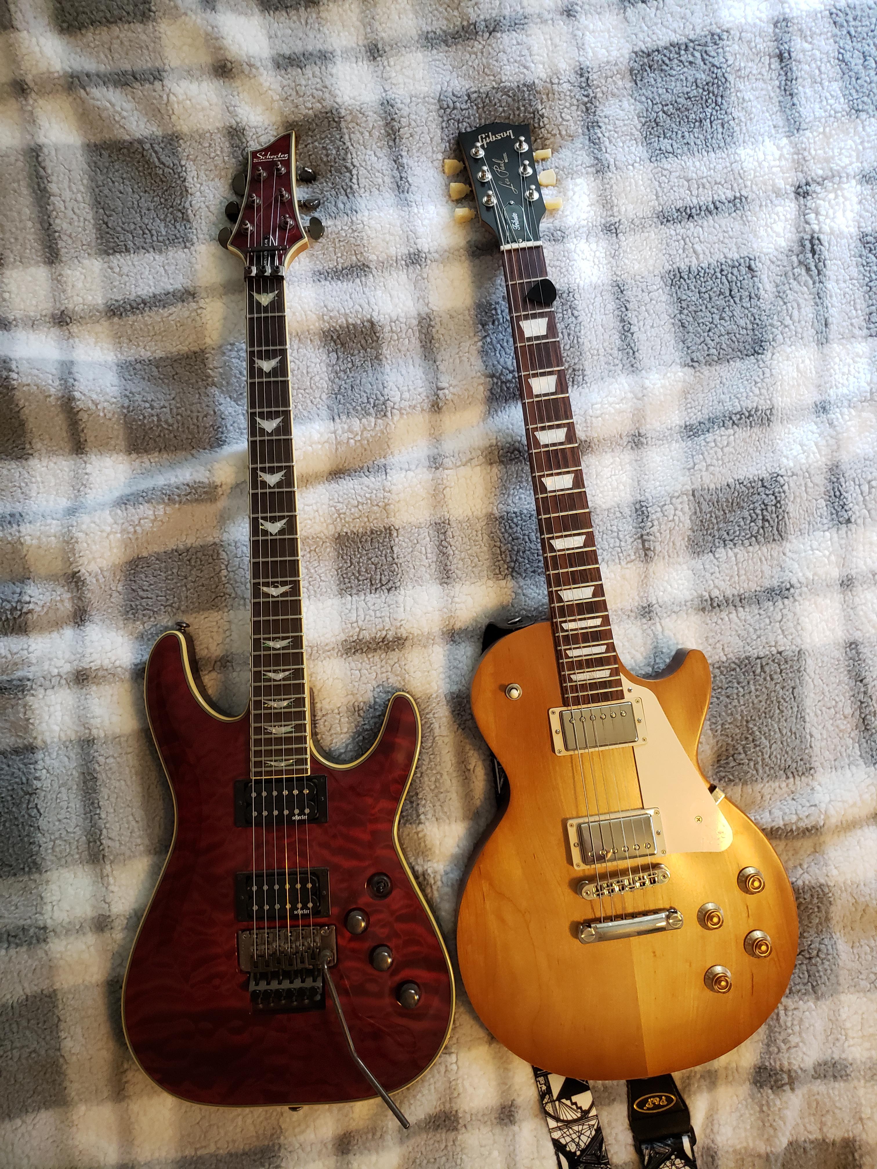 r/Guitar - Got for $150 each, how'd I do?