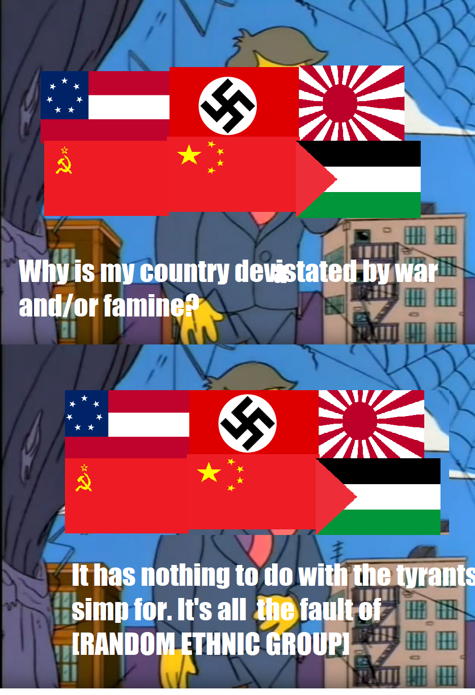 r/HistoryMemes - It's not like we chose bad or evil leaders or anything!