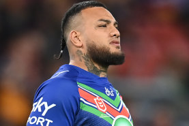 Addin Fonua-Blake has been stood down by the Warriors.