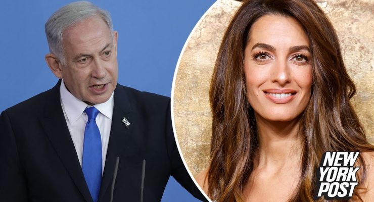 Amal Clooney backs ICC call for Arrest Warrant for Netanyahu