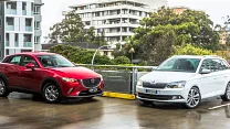 Mazda CX-3 v Skoda Fabia wagon : Comparison Review