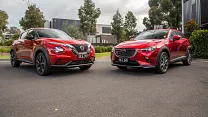 Small SUV review: 2020 Nissan Juke v Mazda CX-3 comparison