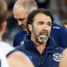 Geelong coach Chris Scott.