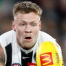 Pies star Jordan De Goey.