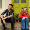 Patrick Brammall and Harriet Dyer, the creators and stars of Colin From Accounts.