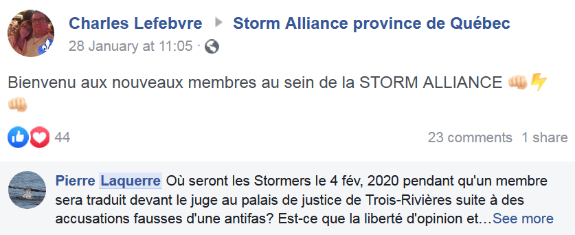 z4 il appelle storm