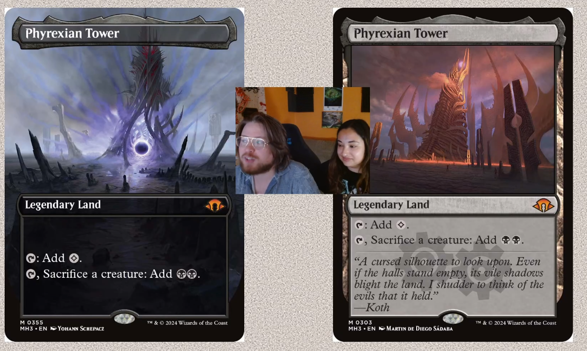 r/magicTCG - [MH3] Phyrexian Tower (aspiringspike)