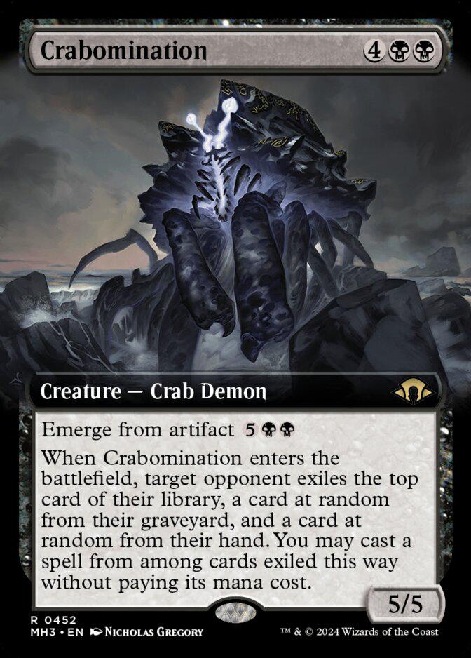 r/magicTCG - [MH3] Crabomination