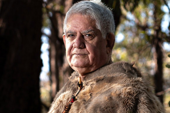 Wyatt wore a ­kangaroo skin cloak, or booka, when he was sworn in as Australia’s first Indigenous federal minister in 2017.