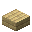 Invicon Birch Slab.png: Inventory sprite for Birch Slab in Minecraft as shown in-game linking to Birch Slab with description: Birch Slab