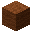 Invicon Brown Wool.png: Inventory sprite for Brown Wool in Minecraft as shown in-game linking to Brown Wool with description: Brown Wool