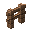 Invicon Jungle Fence.png: Inventory sprite for Jungle Fence in Minecraft as shown in-game linking to Jungle Fence with description: Jungle Fence