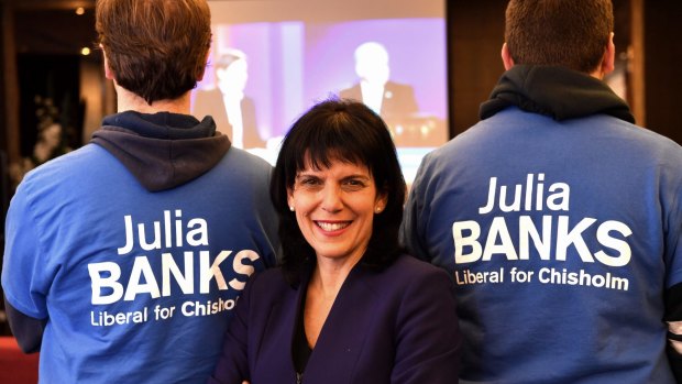 Julia Banks won the seat of Chisholm at the 2016 election.