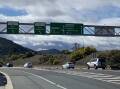 Crashes involving multiple vehicles occurred northbound on the Tuggeranong Parkway this week. Picture by Peter Brewer 