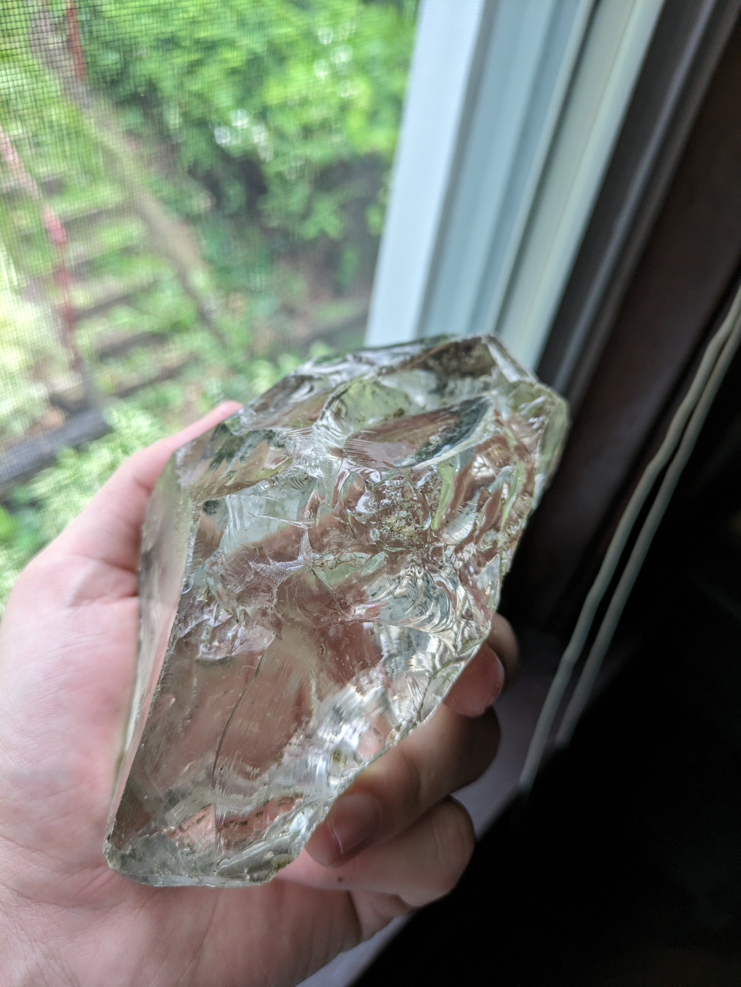 r/mildlyinteresting - This Glass I Found In My Pond