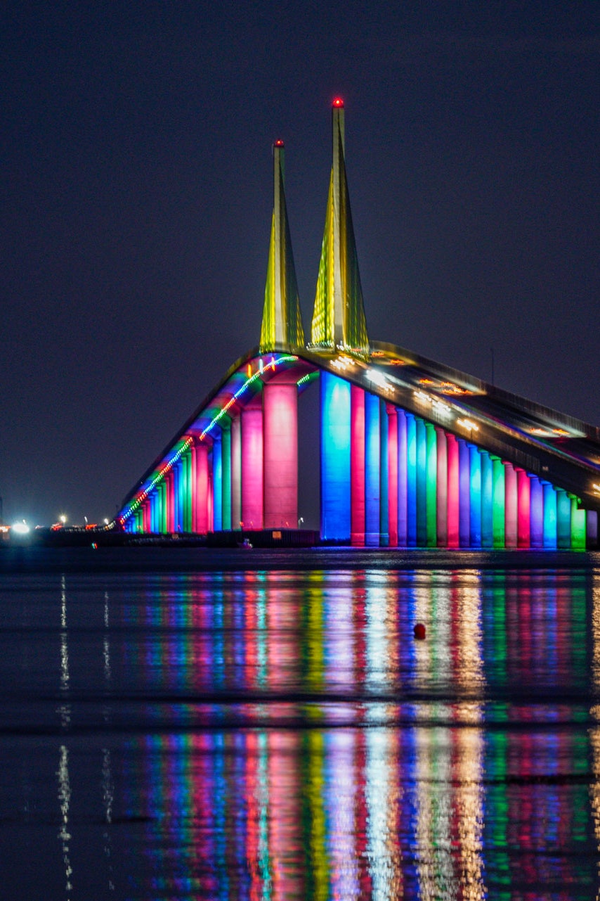 Florida Bans Rainbow Lights on Bridges During Pride Month, Declares “Freedom Summer”