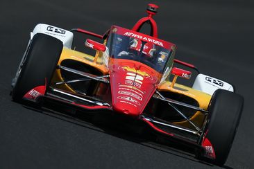 Josef Newgarden during practice for the 108th Indianapolis 500.