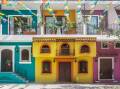 Colourful houses Puerto Vallarta, Mexico. Picture Shutterstock