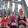 Brisbane Marathon goes from Margaret Street in the city, crosses the Story Bridge to the Kangaroo Point Cliffs then turns back around to recross the bridge and on to New Farm Park and Commercial Road in Teneriffe, before turning around again. 
