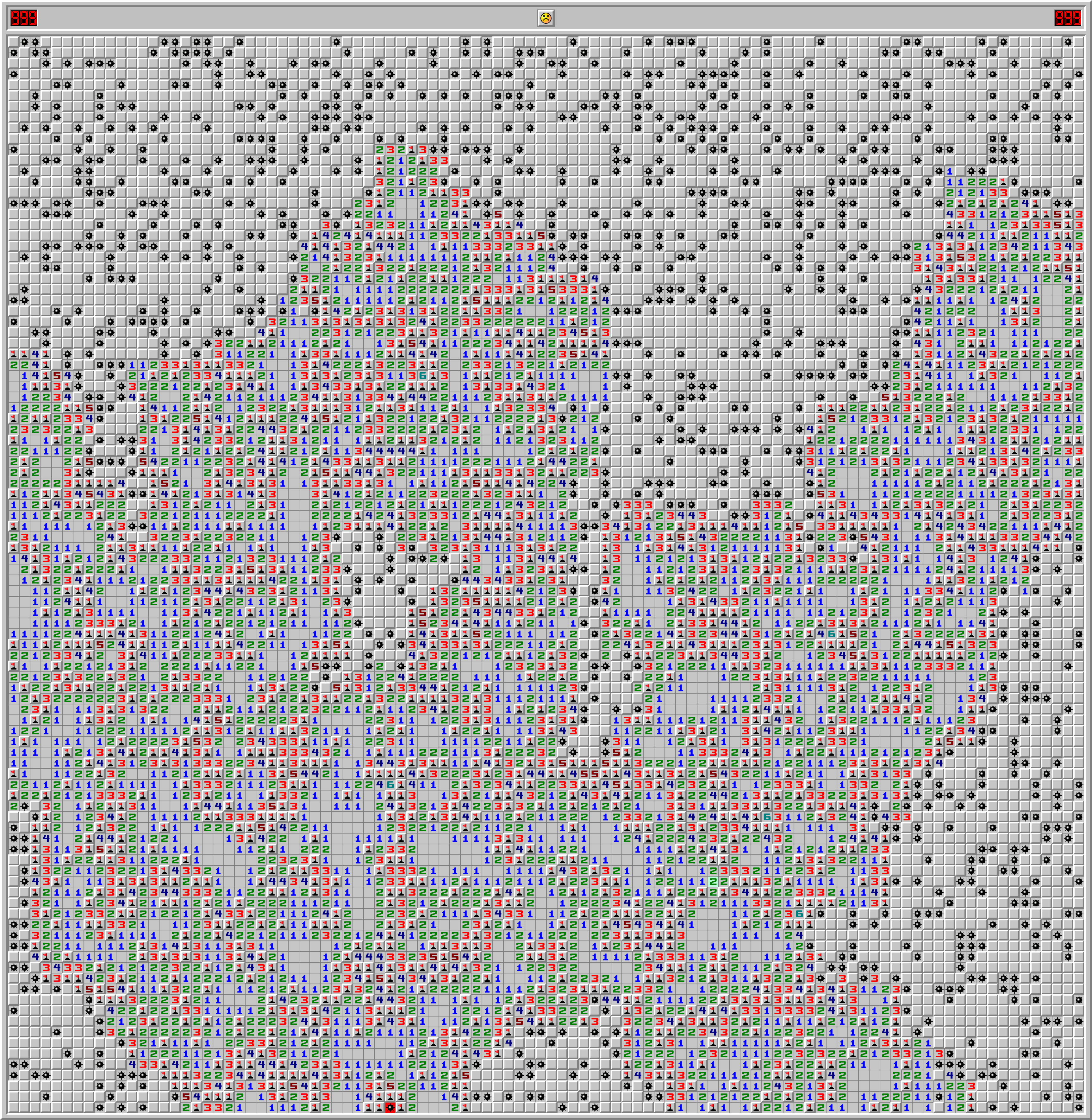 r/gaming - 100x100 2465 mines attempt... I forgot. God I hate this game but I NEED TO BREAK THE SITE RECORD