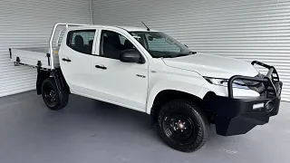 used Mitsubishi Triton 2.4L Diesel Dual Cab Cab Chassis 4XD Manual QLD