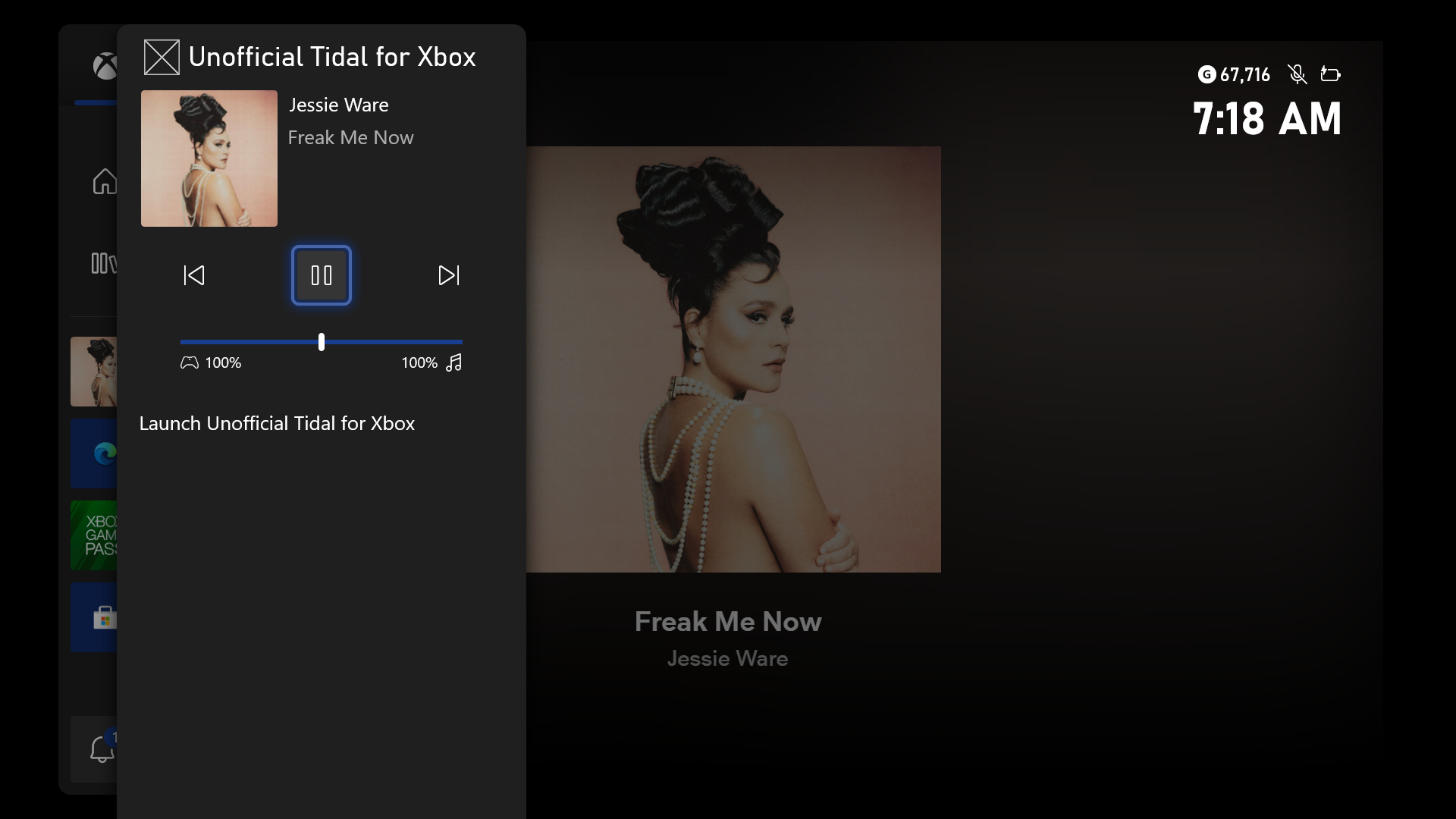 r/TIdaL - Unofficial Tidal for Xbox is coming next week 