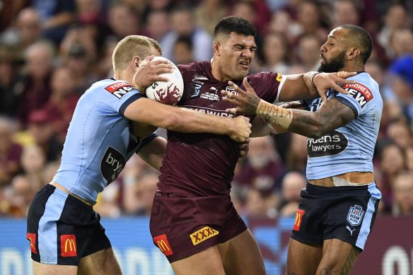 David Fifita is a surprise omission from the Maroons’ State of Origin squad for Game One.