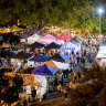 Milton by Moonlight markets.