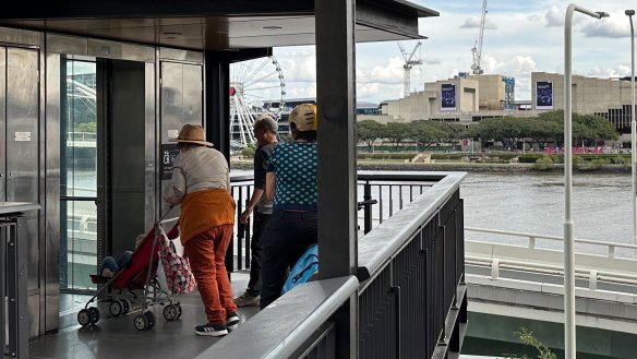 The lift near the North Quay terminal in Brisbane has been out of action 49 times - adding up to 73 days this year alone.