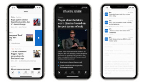 Features include the ability to save articles, dark mode and real time notifications.