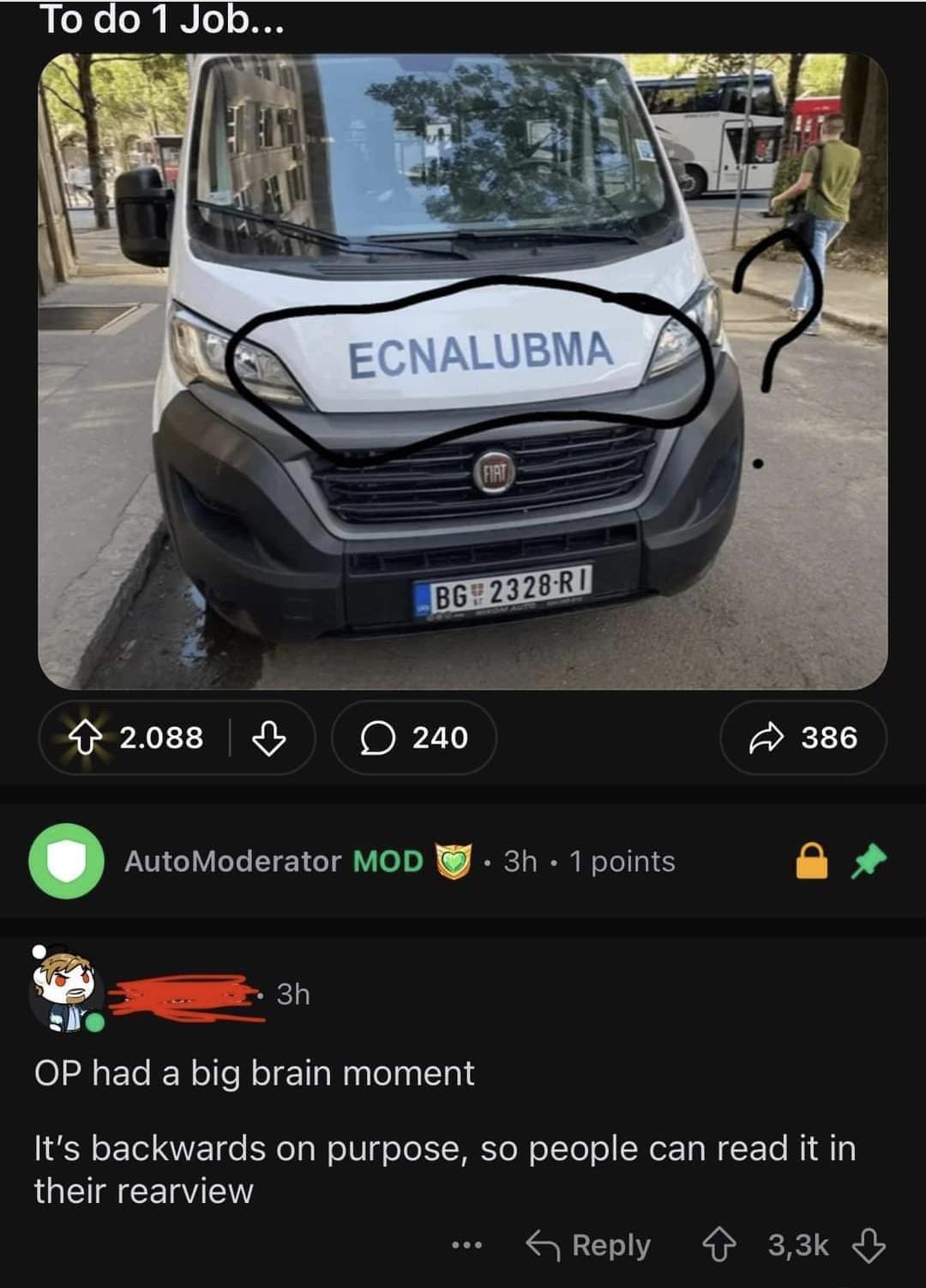 r/confidentlyincorrect - Big Brain