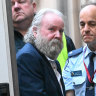 Paul Cohrs arrives at the Supreme Court of Victoria in Melbourne on Monday.