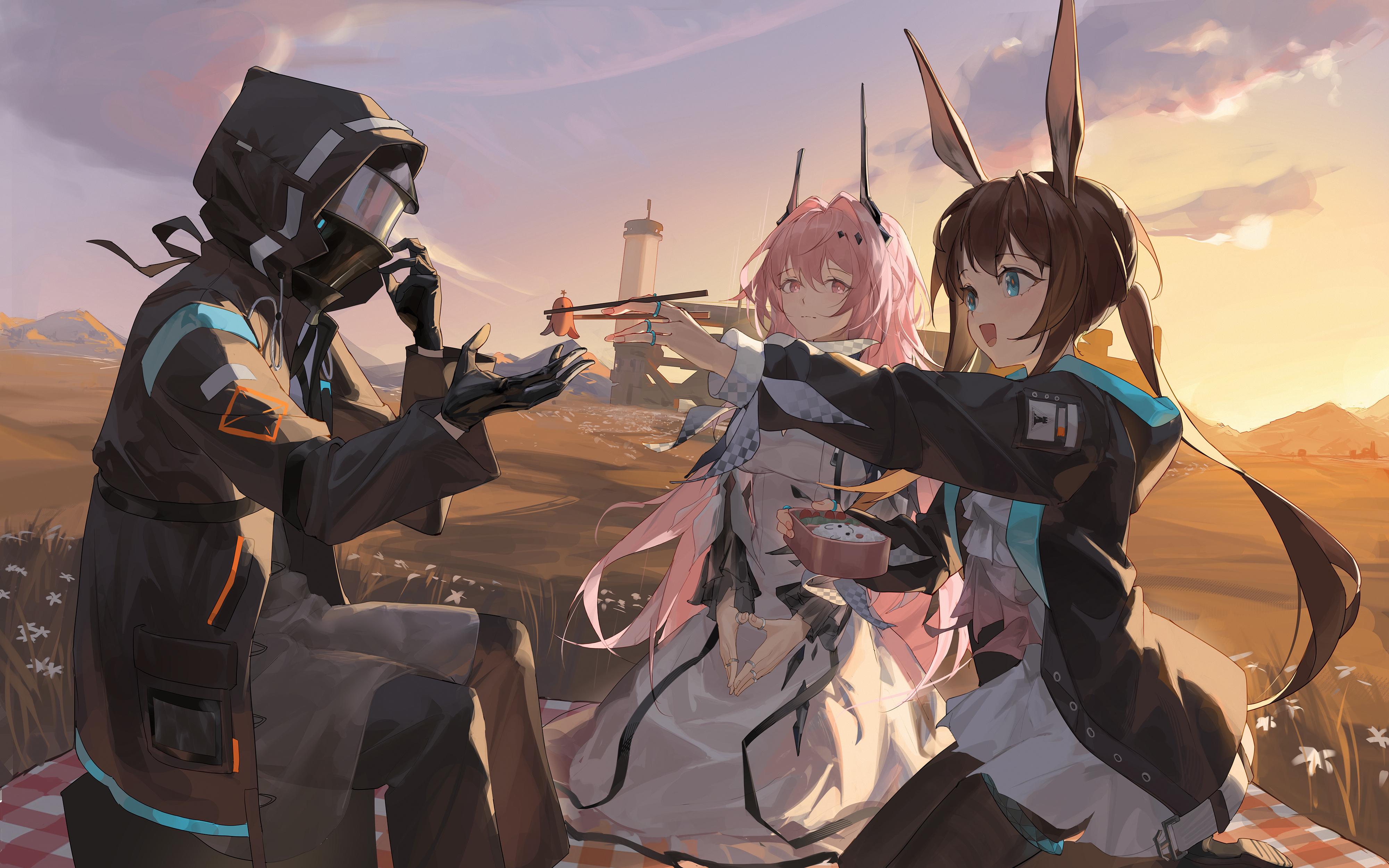 r/arknights - Family Picnic (art by CYC on Pixiv)