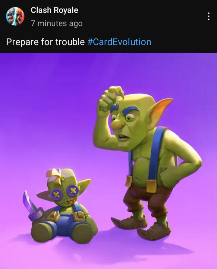 r/ClashRoyale - Any ideas what the next evolution could be?