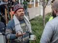 Canberra Muslims for Palestine convener Emad Soliman on campus. Picture by Karleen Minney