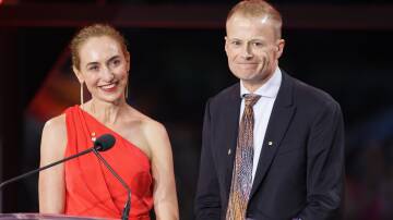 Professor Georgina Long and Professor Richard Scolyer. Picture by Sitthixay Ditthavong