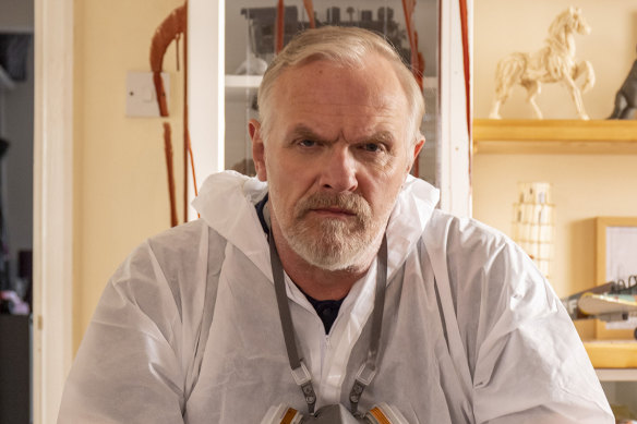 Greg Davies as Paul ‘Wicky’ Wickstead in the British comedy The Cleaner.