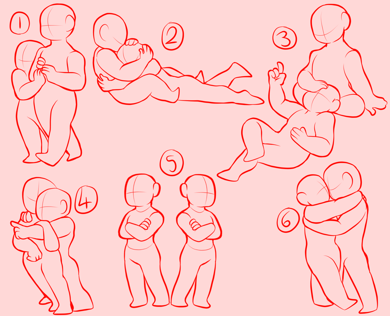 littleghostarts:
“Decided to work on some poses so I decided to make it into an art meme~ ;3 Just send in a number and two characters and I’ll do a few of these (I’ll be accepting canon characters, ocs and self inserts too so don’t be shy~!) And feel...